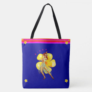 Bolso De Tela Carry-all tropical