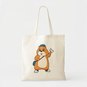 Bolso De Tela Carta de Hamster Postman