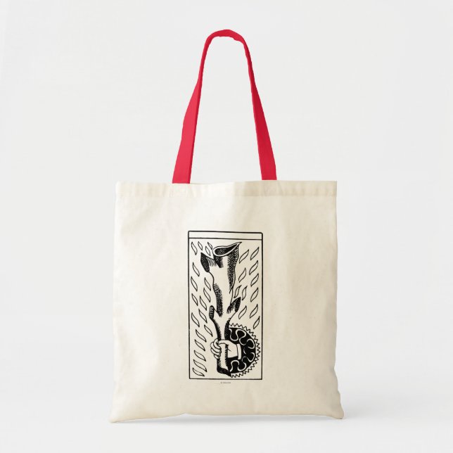 Bolso De Tela Carta de tarot: As de Roces (Frente)