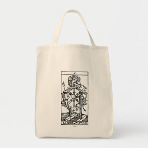 Bolso De Tela Carta de tarot: Fortuna