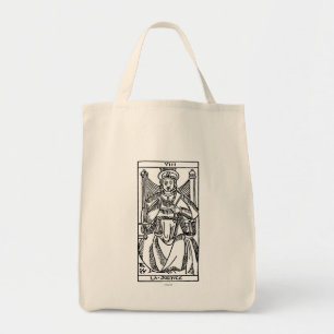 Bolso De Tela Carta de tarot: Justicia