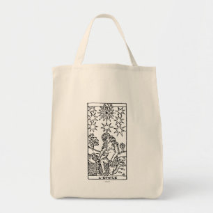Bolso De Tela Carta de tarot: Las estrellas
