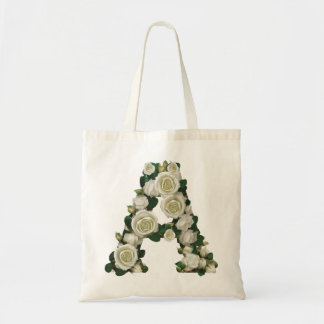 BOLSO DE TELA CARTA DE TOTE A ROSAS