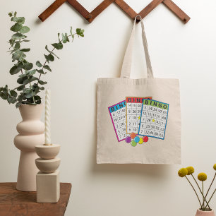 Bolso De Tela Cartas de Bingo