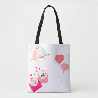 Bolso De Tela cartas románticas