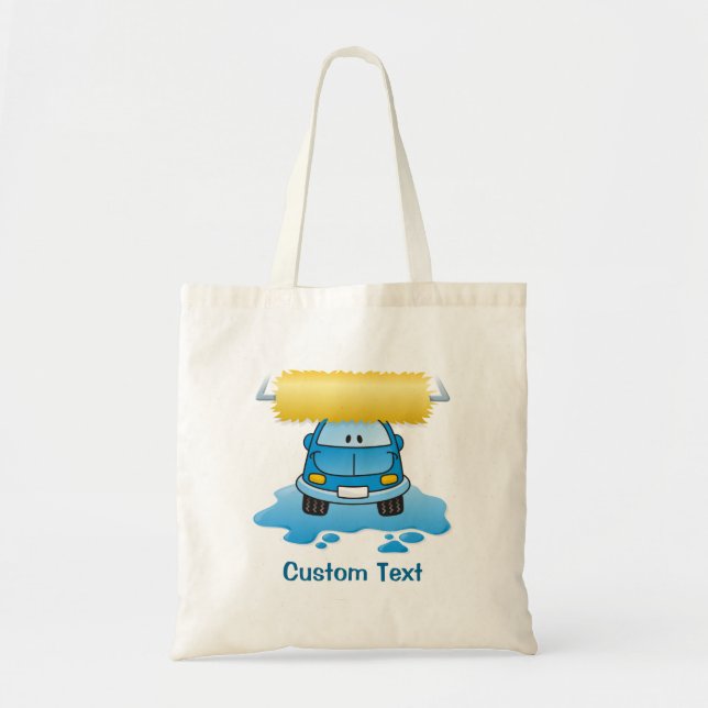 Bolso De Tela Carwash Tote Bag (Frente)