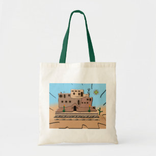 Bolso De Tela Casa de arcilla