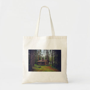 Bolso De Tela Casa de campo de cabañas de registro paisajes Finl