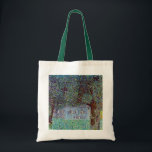 Bolso De Tela Casa de campo en la Alta Austria, por Gustav Klimt<br><div class="desc">Casa de campo en la Alta Austria (1912) de Gustav Klimt es un simbolismo de la época victoriana de la pintura de arte fino. Una escena natural con árboles y un campo de flores con un granero en una granja. La gran estructura de madera tiene ventanas. Sobre el artista: Gustav...</div>