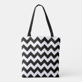 Bolso De Tela Casa de campo negra - picos gemelos
