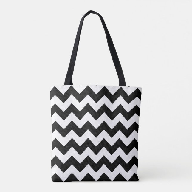 Bolso De Tela Casa de campo negra - picos gemelos (Reverso)