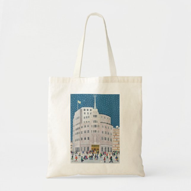 Bolso De Tela Casa de la difusión de la BBC (Frente)