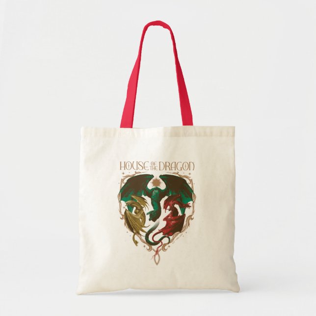 Bolso De Tela Casa del Dragón | Dragon Shield (Frente)