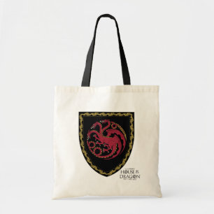 Bolso De Tela CASA DEL DRAGÓN   Escudo de House Targaryen