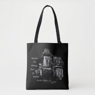 Bolso De Tela Casa embrujada