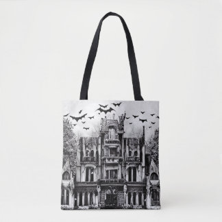 Bolso De Tela Casa embrujada