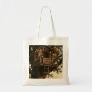 Bolso De Tela Casa en el árbol excepto hoy divertido 