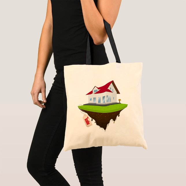 Bolso De Tela Casa En Venta Tote Bag (Subido por el creador)