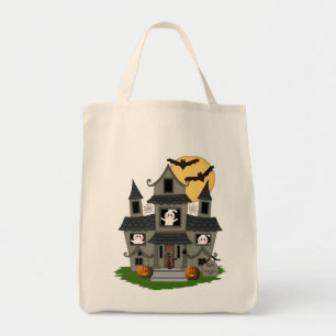 Bolso De Tela Casa encantada de Halloween