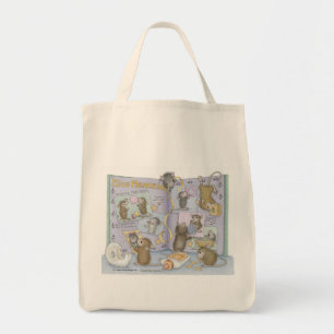 Bolso De Tela Casa-Ratón Designs® - tote del ultramarinos