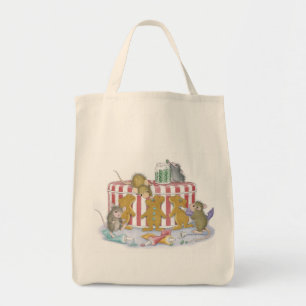 Bolso De Tela Casa-Ratón Designs® - tote del ultramarinos