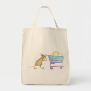 Bolso De Tela Casa-Ratón Designs® - tote del ultramarinos
