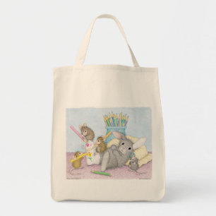 Bolso De Tela Casa-Ratón Designs® - tote del ultramarinos