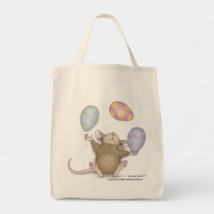 Bolso De Tela Casa-Ratón Designs® - tote del ultramarinos