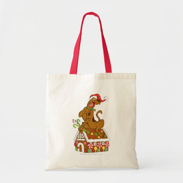 Bolso De Tela Casa Scooby and Gingerbread (Frente)