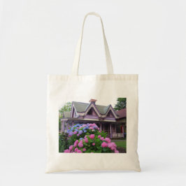 Bolso De Tela Casa victoriana morada - Viñedo de Martha