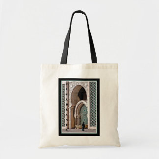 Bolso De Tela Casablanca--Mujer en la mezquita