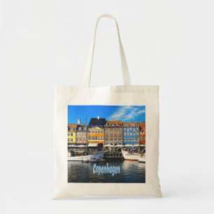 Bolso De Tela Casas del Canal de Copenhague Dinamarca Nyhavn
