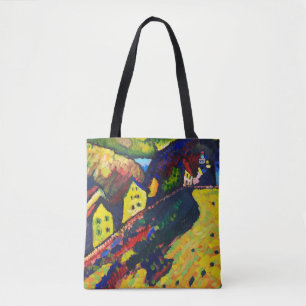 Bolso De Tela Casas en Murnau, Wassily Kandinsky