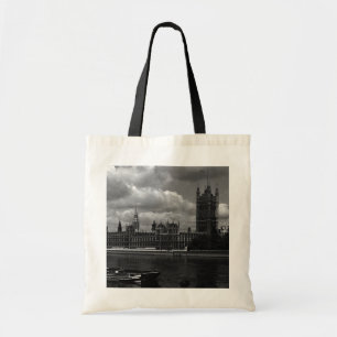 Bolso De Tela Casas parlamentarias de Inglaterra antigua Londres