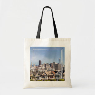 Bolso De Tela Casas victorianas pintadas en San Francisco