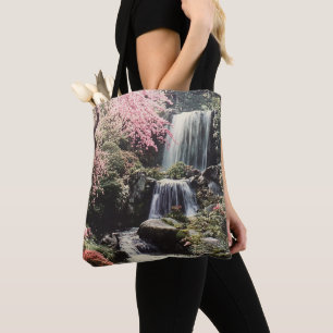 Bolso De Tela Cascada de agua de la naturaleza Cascada del Árbol