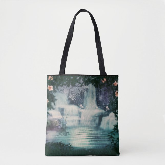 Bolso De Tela Cascada de cascada de Fantasía (Anverso)