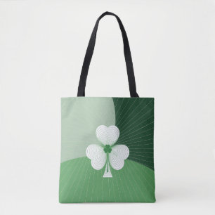 Bolso De Tela Cascada de Shamrock