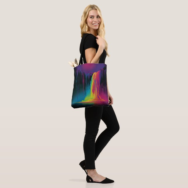 Bolso De Tela Cascada mágica, cautivadora serenidad (Puesto)