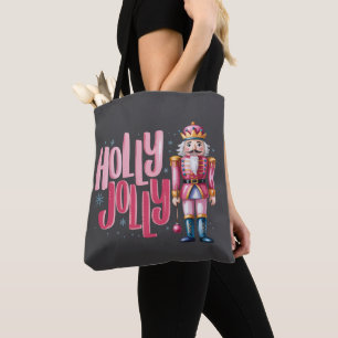 Bolso De Tela Cascanueces alegre navidad coqueta elegante