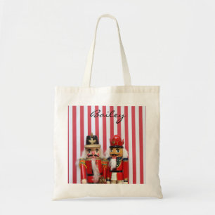 Bolso De Tela Cascanueces en rayas