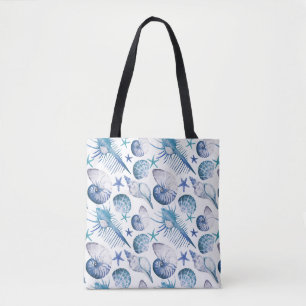 Bolso De Tela Cáscaras de la acuarela