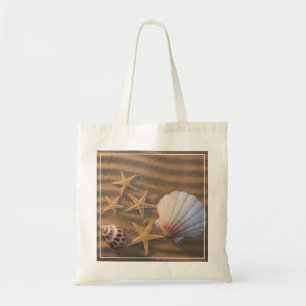 Bolso De Tela Cáscaras y estrellas de mar del mar