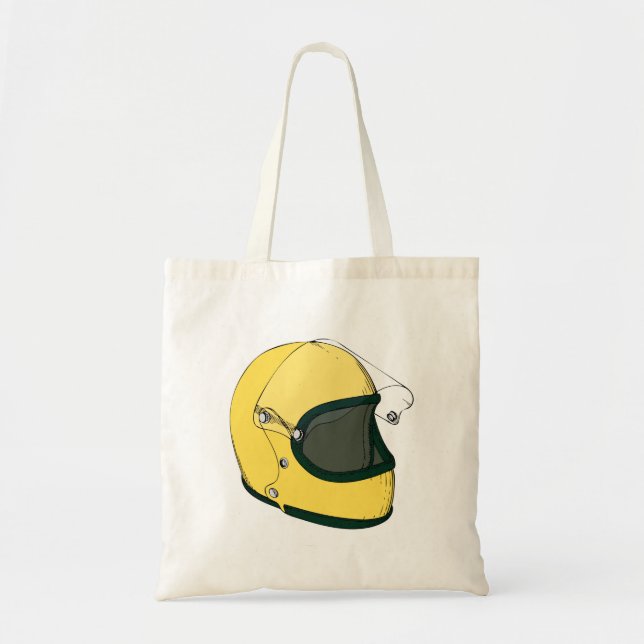 Bolso De Tela Casco (Frente)