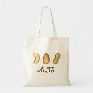 Bolso De Tela Cashew Almond Peanut Nuts Tote Bag