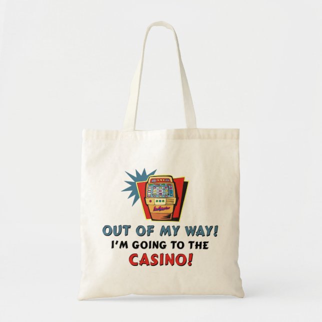 Bolso De Tela Casino divertido (Frente)