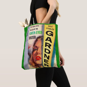 Bolso De Tela Caso de la hermana de ojos verdes