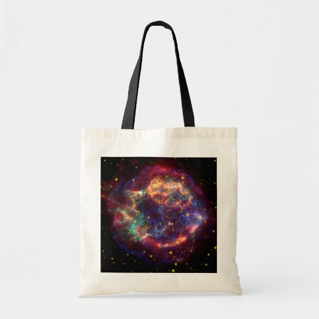 Bolso De Tela Cassiopeia Galaxy Resto de Supernova (Frente)