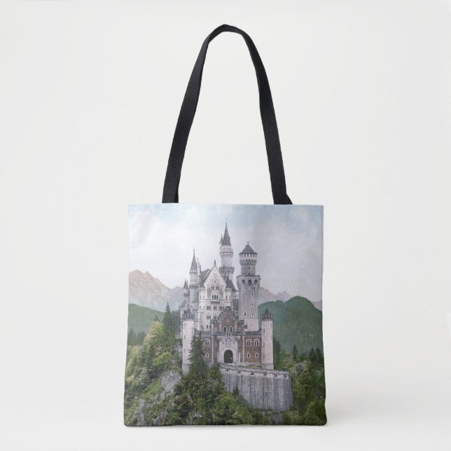 Bolso De Tela Castillo alemán Fairytale (Anverso)