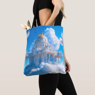 Bolso De Tela Castillo de Aspiraciones Lofty